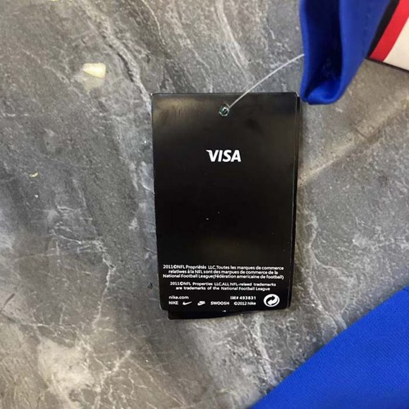 Football Uniform 14# Diggs Jersey NFL Blue Bills - Picture 9 of 9